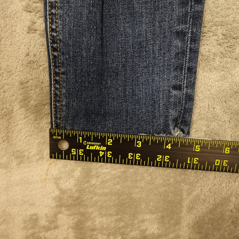 rag & bone Skinny Jeans Women’s 27 Blue Distressed Raw‎ Hem Designer Denim - Picture 9 of 15